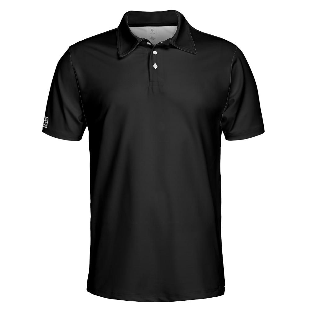 XPNDA Black Lightweight Polo